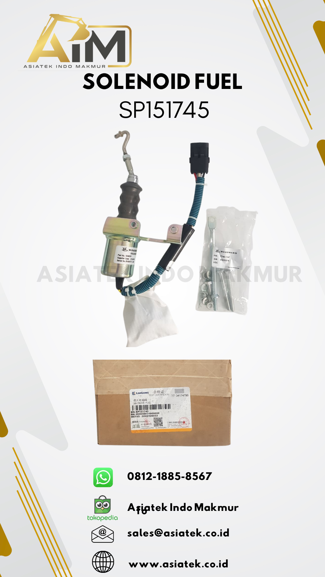 SOLENOID FUEL (SP151745)